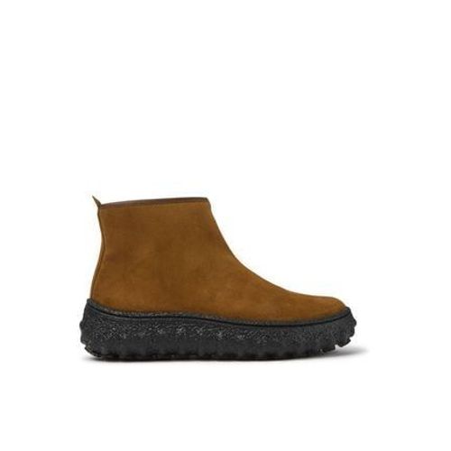 Camper Bottines Cuir Ground Marron