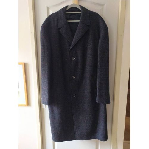 Manteau Pure Laine Gris Taille 54 Odermark