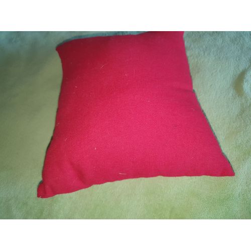 Petit Coussin Rouge - Têtière Nuque
