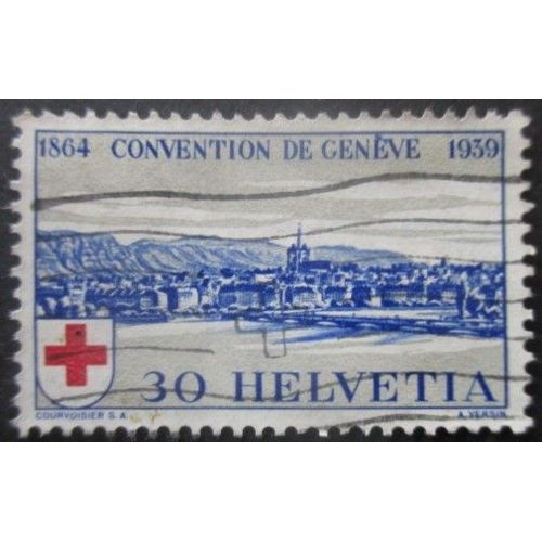 Suisse N°343 Croix Rouge Oblitéré