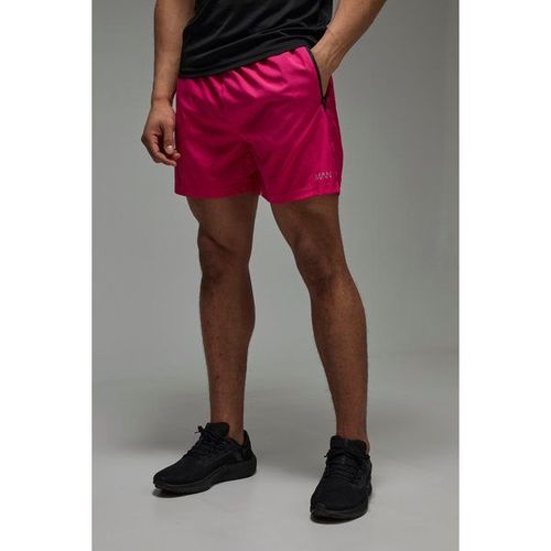 Short De Sport Stretch - Man Active Homme - Rose - L, Rose