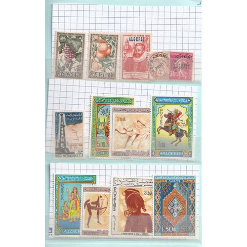 Algerie 13 Timbres N**/N*