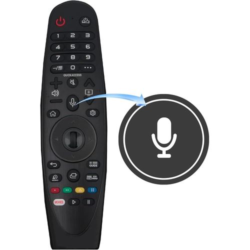 AN-MR19BA Télécommande de Remplacement pour LG ANMR19BA AKB75635301 43UM7450PLA 43UM7500PLA 49SM8500PLA 49SM9000PLA 50UM7450PLA 50UM7500PLA 55SM8200PLA 55SM8500PLA 55UM7510PLA 55UM7610PLB 55UM7660PLA