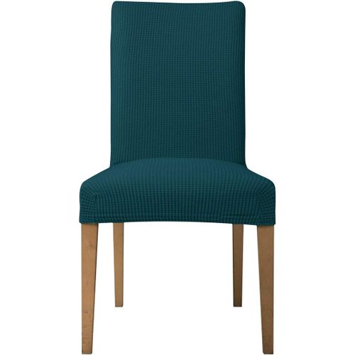 6 Pièces Housse De Chaise Housse De Chaise Décor Stretch-Housse Couverture De Chaise De Matériau Spandex Avec Bande Élastique Pour Un Ajustement (Vert Olive, 6 Pièces)
