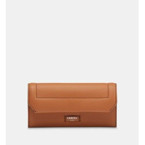 Lancel - Portefeuille rabat Ninon en cuir - Beige
