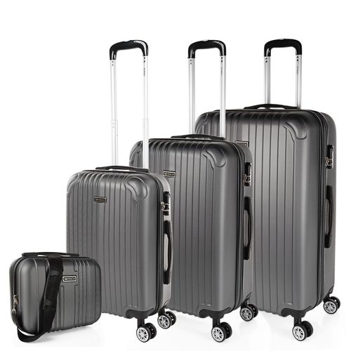 Maletas De Viaje De La Firma ITACA. Juego Maletas 4 Ruedas - Juego De Maletas De Viaje - Juego Maletas De Viaje Ligeras. Candado De Combinacion T71500B