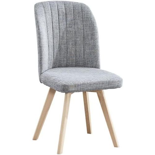 Modèle Hamilton - Chaise De Salle À Manger | 92 X 46 X 55 - Couleur Gris| Design Simple Et Élégant Maison Et Bureau.[G376]