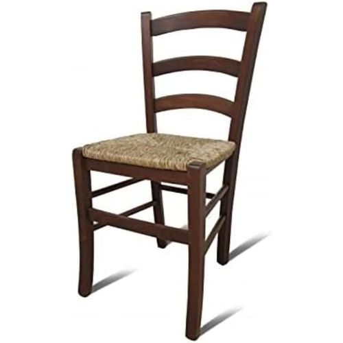 Chaise Classique En Bois Pour Salle À Manger Cuisine Ou Salon Made In Italy Cm 44x45h87 Assise H Cm 43 Couleur Noyer.[G353]