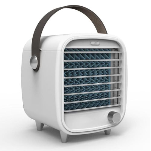 Ventilateur De Refroidissement Portable Avec Glacière, Mini Climatiseur Pour La Maison Et Le Bureau, Vent Super Froid, Fonctions Veilleuse