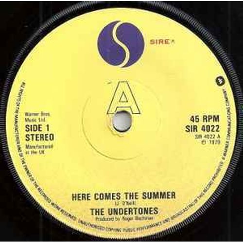 The Undertones ‎– Here Comes The Summer