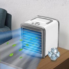 Acheter Climatiseur Portable, ventilateur de refroidissement, ventilateurs  électriques rechargeables par USB, refroidisseur d'air, humidificateur par  pulvérisation, ventilateurs de circulation d'air pour la maison