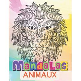MANDALA Animaux - Coloriage adulte Anti-stress: Livre de coloriage des  MANDALAS Animaux pour adultes pour soulager le stress (Paperback) 