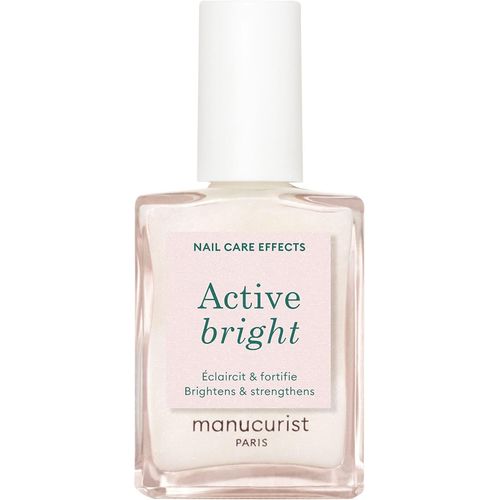 Vernis À Ongles Soin Réparateur Eclaircissant Active Bright Blanc Bio-Sourcé Vernis Blanc Vernis Durcisseur Ongle Extra Fort, Vernis Transparent Blanc Vernis Blanchissant.[G186] 