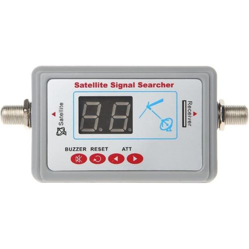 Digital Satellite TV Antenna with LCD Screen
