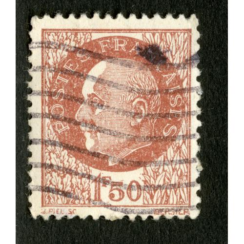 Timbre Oblitéré Postes Françaises, 1f50