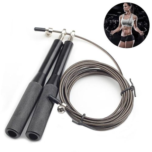 Corde À Sauter, Corde À Sauter De Vitesse Pour L'entraînement Physique, Corde À Sauter D'entraînement Réglable Pour Adultes Pour Hommes, Femmes, Enfants, Filles