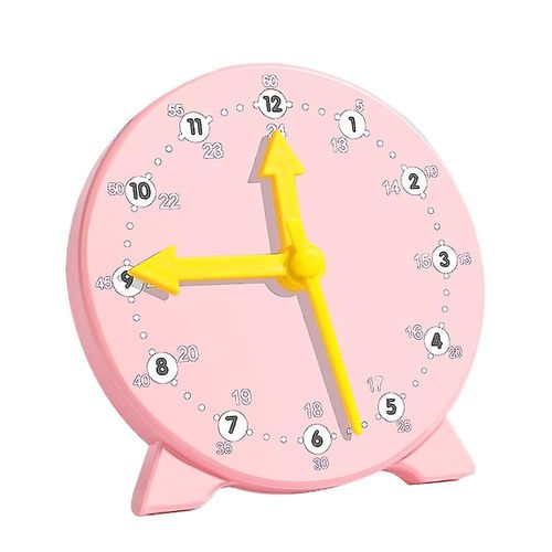 Horloge D'apprentissage De La Richesse En Cm Pour Enfants, Horloges D'apprentissage Pour Étudiants, Temps D'enseignement 12/24 Heures, Horloge À Engrenages De 4 Ans Et Plus