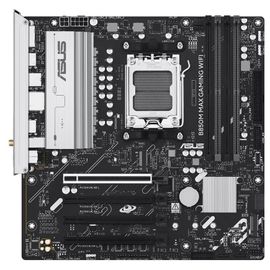 ASUS B850M MAX GAMING WIFI - Carte-mère - micro ATX - Socket AM5 - AMD B850 Chipset - USB-C 3.2 Gen2, USB-C 3.2 Gen 1, USB 3.2 Gen 2, USB 3.2 Gen 1 - Wi-Fi 6, Bluetooth, Gigabit LAN - carte...
