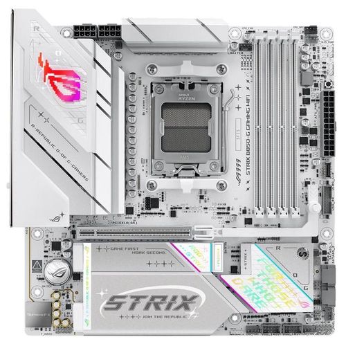 ASUS ROG STRIX B850-G GAMING WIFI - Carte-mère - ATX - Socket AM5 - AMD B850 Chipset - USB-C 3.2 Gen 2x2, USB-C 3.2 Gen2, USB 3.2 Gen 2, USB 3.2 Gen 1 - 2.5 Gigabit LAN, Wi-Fi 7, Bluetooth -...