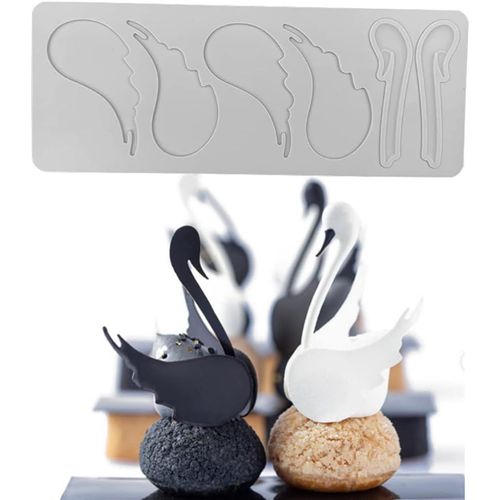 3d Hollow Leaf Mold Fondant Lace Flower Candy Chocolate Sugar Craft Cake Decoration (Kswan_22.5*9*0.2cm)