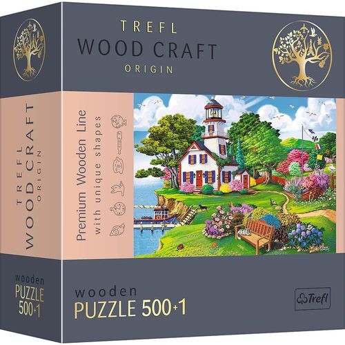 Port D'Été 500+1 Pièces, Artisanat en Bois, Formes Irrégulières, 50 Figures De Voyage, Puzzle Moderne De Qualité Supérieure, Bricolage, pour Adultes Et Enfants De Plus De 12 Ans, TR20161