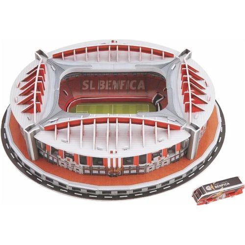 Luz Puzzle-Stade 3D - Petit Stade de Football 3D pour Les Enfants et Les Adultes - Mini Modèle de Stade de Football - Maquette de Construction - 84 Pcs
