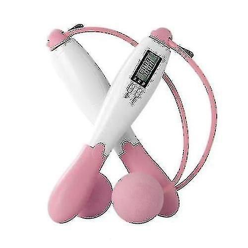 Corde À Sauter À Comptage Électronique (Sans Fil) Pour Le Sport Et Le Fitness Rose