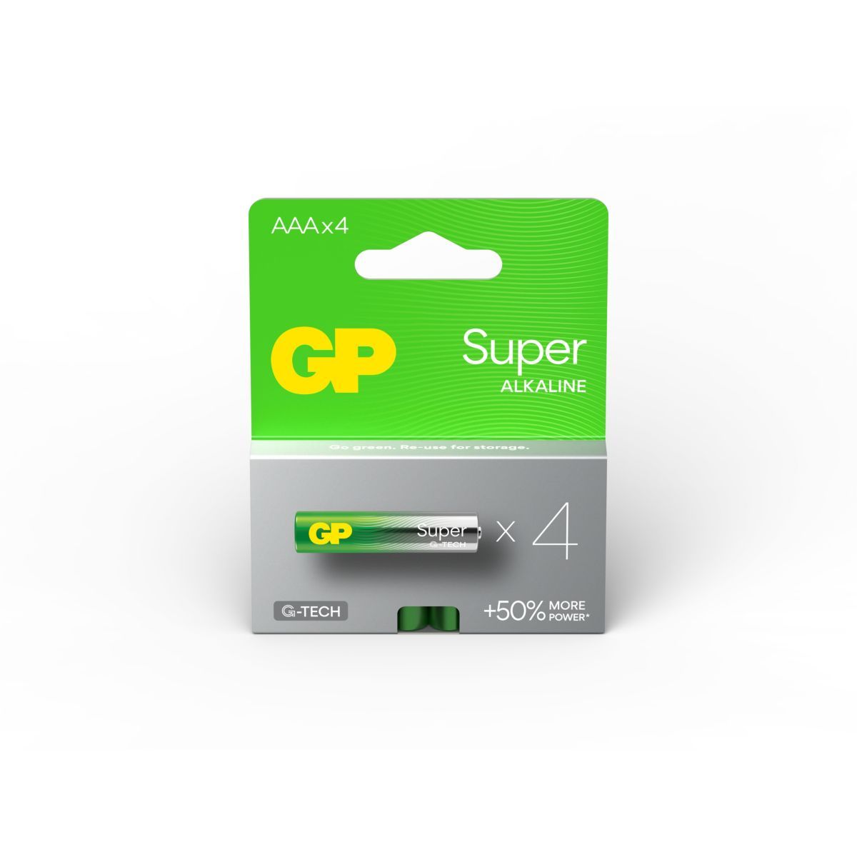 Pile GP SUPER 4 piles AAA LR03
