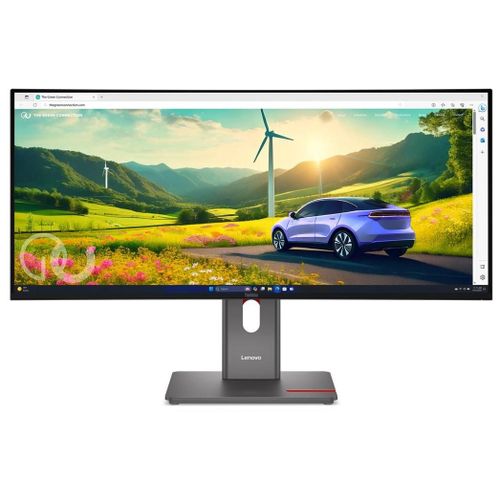 Lenovo ThinkVision P27QD-40 - Écran LED - 27" - 2560 x 1440 QHD @ 120 Hz - IPS - 350 cd/m² - 1500:1 - 4 ms - HDMI, DisplayPort - noir corbeau