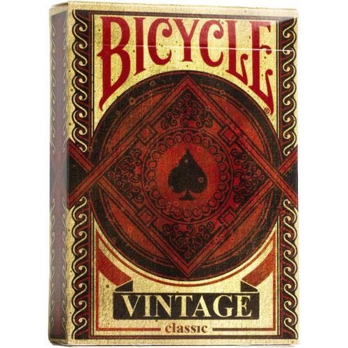 Jeu De 54 Cartes À Jouer - Collection Creatives - Vintage - Magie/Carte Magie, Rouge Et Beige.[G16]