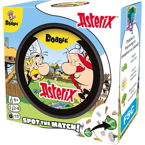 Dobble Astérix Jeu De Cartes D'action Et Réflexes À Partir De 7 Ans De 2 À 8 Joueurs 15 Minutes Par Partie.[G1056]
