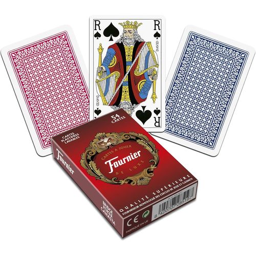 Jeu De 54 Cartes (Coloris Aleatoire).[G82]
