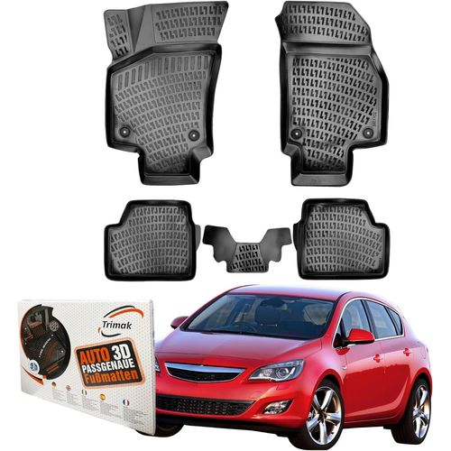 Tapis De Sol 3d Sur Mesure Compatible Avec Opel Astra G & H 1998-2010 - Accessoires De Voiture 1ère Et 2ème Série De Tapis En Caoutchouc Pour Voiture Tpe Toutes Saisons Sans Odeur.[G645]