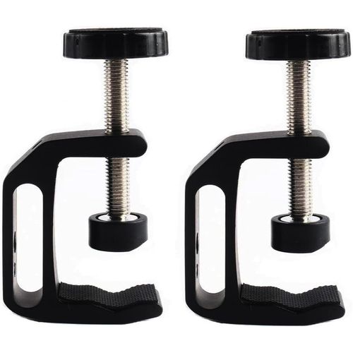 Caméra Pince 2 Pièces Support Fixation Super Clamp Pince,pour Fixation de lumière vidéo LED, Appareil Photo, Caméscope, Moniteur et Plus Encore.[G2844]
