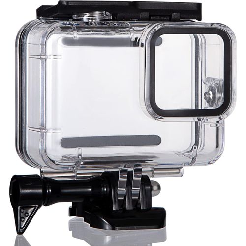 Boîtier étanche Compatible avec GoPro Hero 9/Hero 10/Hero 11 Black Caméra d'action Boitier de Protection Plongée 45M avec Vis Longue et Base de Montage.[G3009]