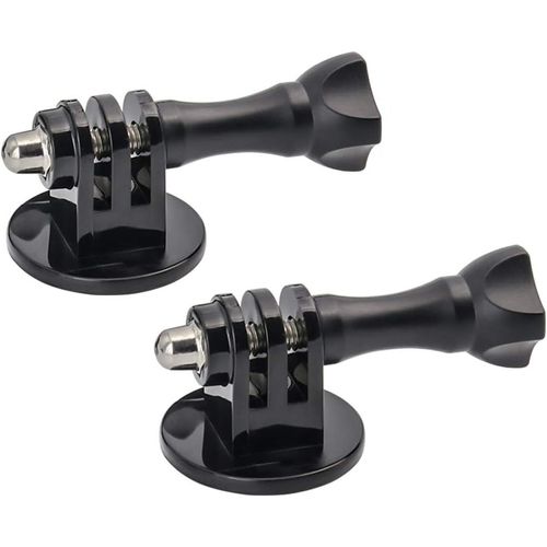 Adaptateur Trépied Mount pour GoPro, Tripod Fixation avec Longue Vis pour GoPro Hero 7, 6, 5, 4, Fusion, Session, 3+, 3, SJCAM, Canon, Nikon, Sony, Xiaomi Yi and Other Caméra(2 Pièces).[G3048]