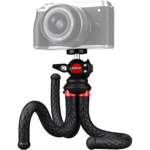 Trépied pour caméra Sauvage, Mini Trepied de Voyage Trépied Photo Flexible Petit trépied à Main Octopus Trépied pour Appareil Photo Caméscope Lumière Webcam Tripode.[G1293]