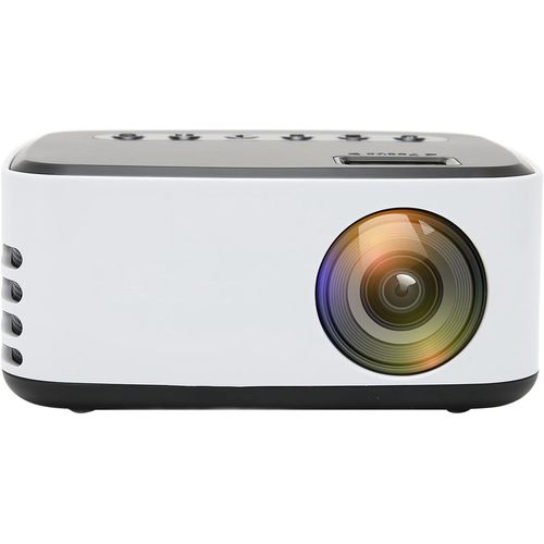 Mini Projecteur WiFi, Projecteur de Cinéma Maison Haute Définition 1080P avec Plusieurs Ports, Petit Projecteur Portable pour Smartphone, Tablette, Ordinateur Portable, Clé TV(#1)