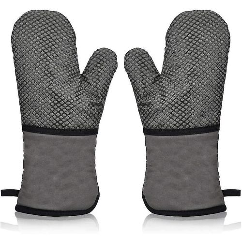 Gants De Four Résistants À La Chaleur, Double Face, Antidérapants, En Silicone, 1 Paire