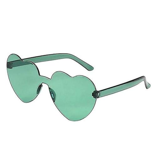 Lunettes De Soleil En Forme De C¿Ur Pour Femmes, Monture Pc, Verres En Résine, Uv400