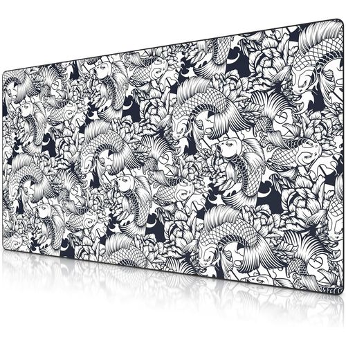 Tapis de Souris Gaming XXL 1600x800mm, Mouse Pad Mat, sous-Main Bureau Gamer Extra Large en Tissu, Base antidérapante, Haute précision et Vitesse, pour Souris claviers Roccat Razer Logitech.[G481]