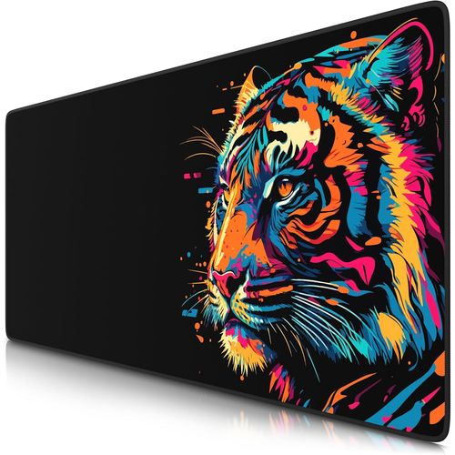 Tapis de Souris Gaming XXL 900x400mm, Mouse Pad Mat, sous-Main Bureau Gamer Extra Large en Tissu, Base antidérapante, Haute précision et Vitesse, pour Souris claviers Roccat Razer Logitech.[G543]