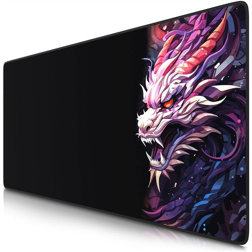 Tapis de Souris Gaming XXL 900x400mm, Mouse Pad Mat, sous-Main Bureau Gamer Extra Large en Tissu, Base antidérapante, Haute précision et Vitesse, pour Souris claviers Roccat Razer Logitech.[G638]