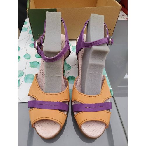 Sandales Neuves Cuir Taille 42 Naturalista Fabrication Espagne Cousue Main. Confortable.