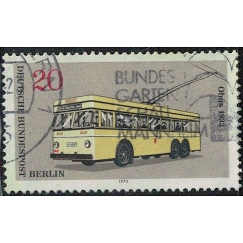 Allemagne 1973 Oblitéré Used Transport En Commun Berlin Obus 1933 Bus Autocar Y&t De-Be 420 Su