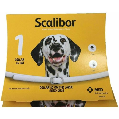 Collier Anti-Tiques 65cm Collier Anti-Puces Réglable Pour Chien Étanche