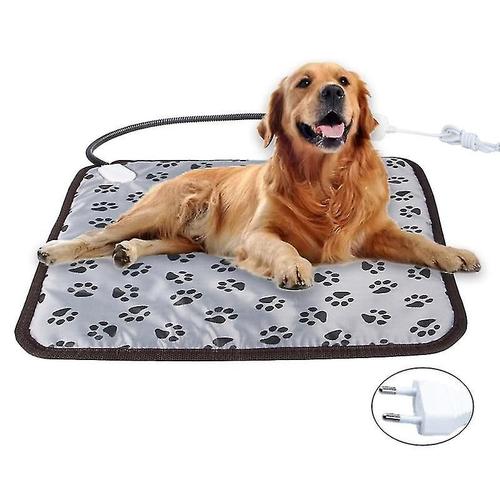 Coussin Chauffant Pour Animaux De Compagnie Grand Coussin Chauffant Pour Chien En Plein Air Niche Pour Chat Lit Pour Chat Auto-Chauffant Coussin Chauffant Pour Chat Couverture Électrique Pour Chiens Et Chats Tapis Chauffant Avec Mastication R L-1eu