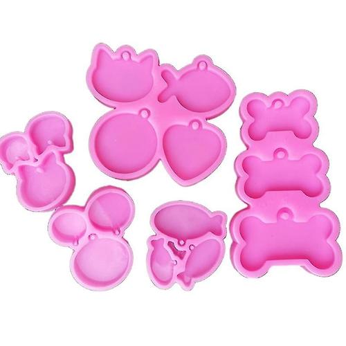 Moule Silicone 5 Animaux