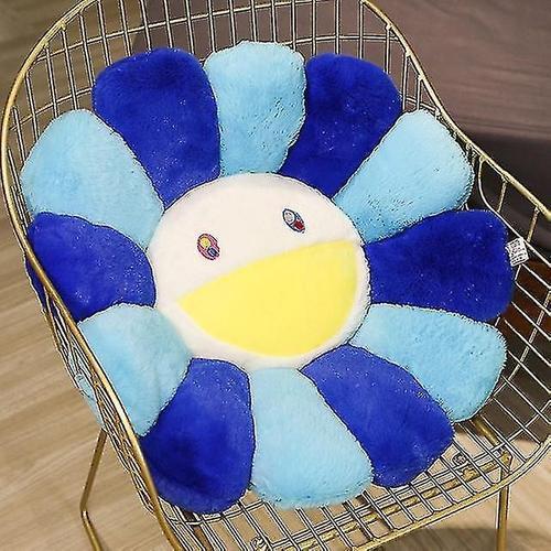 Mignon Arc-En-Ciel Fleur Kawaii En Peluche Smiley Visage Tournesol En Peluche Jouet Chaise Coussin Tenir Oreiller Décor À La Maison 40 Cm Tournesol 2