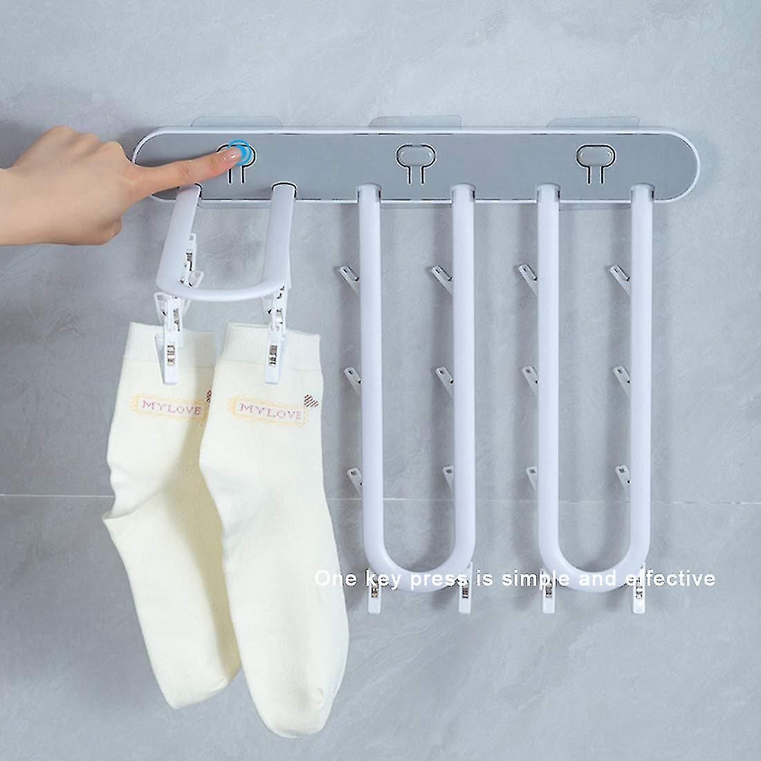Supports de schage pliables pour cintre  chaussettes  lin... - 3